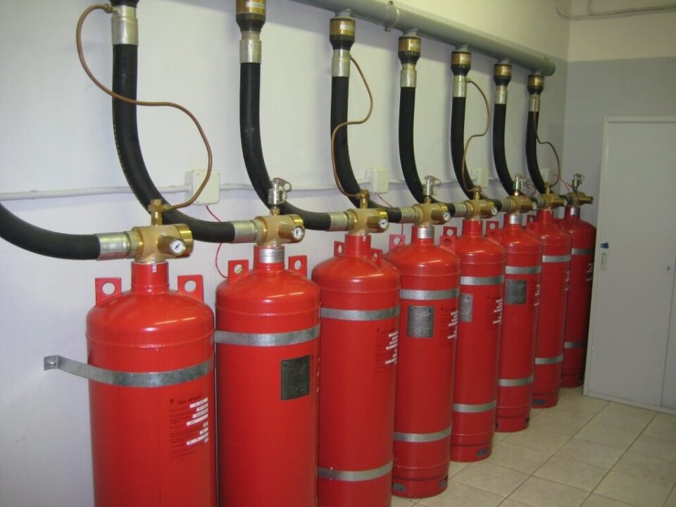 CO2 Gazlı Söndürme Sistemi